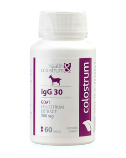 Kozí colostrum kapsle IgG 30 GOAT (300 mg) – 60 ks - sk