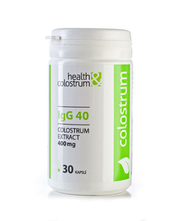 Colostrum kapsle IgG 40 (400 mg) - 30 ks - sk
