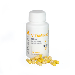 NaturVit Vitamin C 500 mg, 30 ks